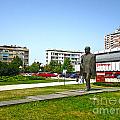 The Monument of Kosta Stamenkovic Leskovac